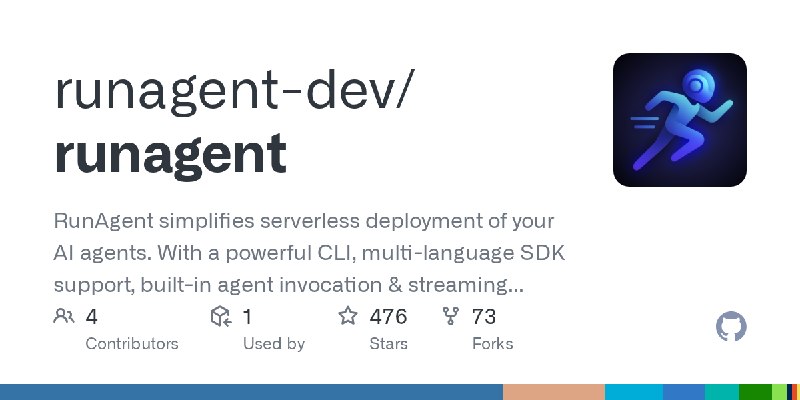 GitHub - runagent-dev/runagent: RunAgent simplifies serverless deployment of your AI agents. With a powerful CLI, multi-language…