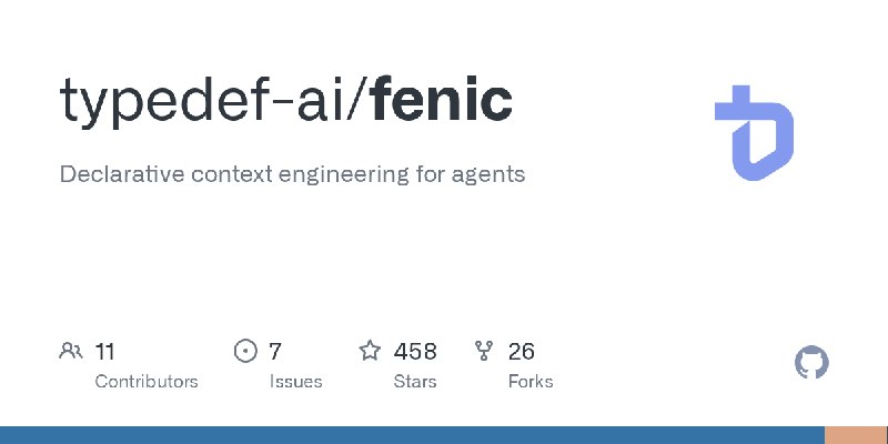 GitHub - typedef-ai/fenic: Declarative context engineering for agents