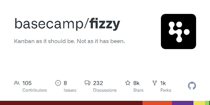 GitHub - basecamp/fizzy: Kanban as it should be. Not as it has been.