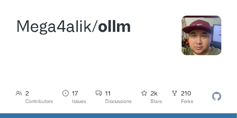 GitHub - Mega4alik/ollm