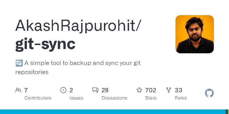 GitHub - AkashRajpurohit/git-sync: 🔄 A simple tool to backup and sync your git repositories