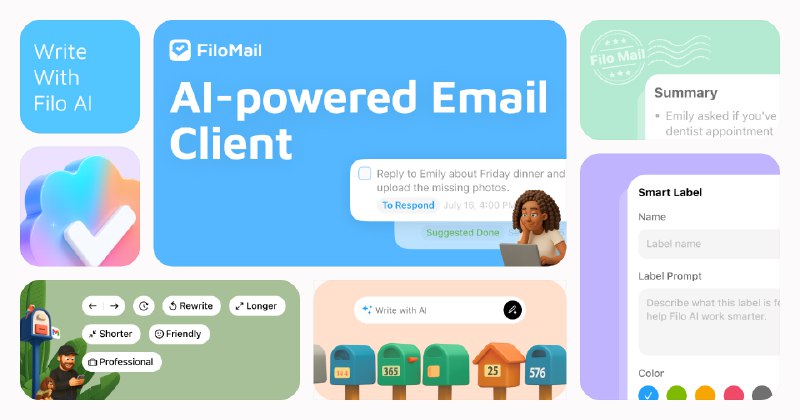 FiloMail - AI Email & To-Do App for Multiple Accounts