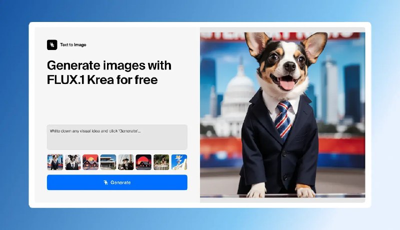 FLUX.1 Krea - Free Online AI Image Generator and Text to Image Tool