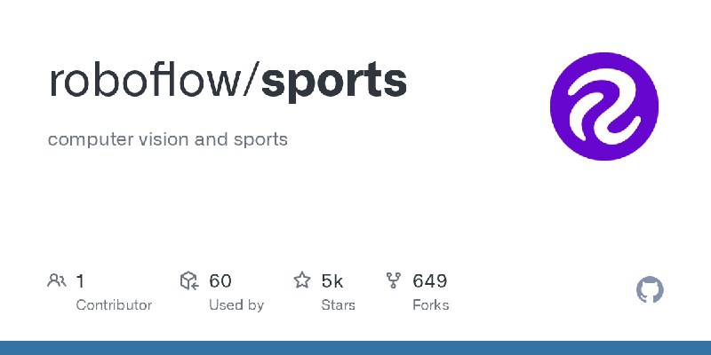 GitHub - roboflow/sports: computer vision and sports