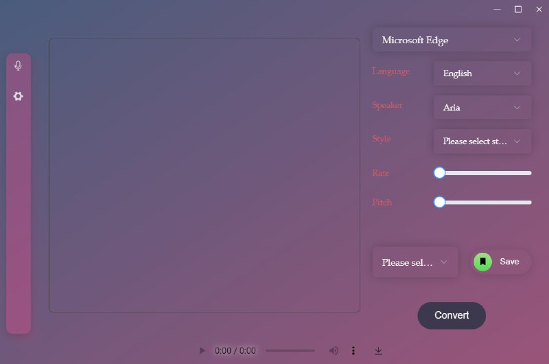 #TTS #win #开源 Praises 文本转语音工具，集成微软 AI 语音接口，并支持接入 Azure 与 Edge 试用接口，支持多语言朗读、划词发音与语音保存等功能，适用于 Windows 系统，免费使用